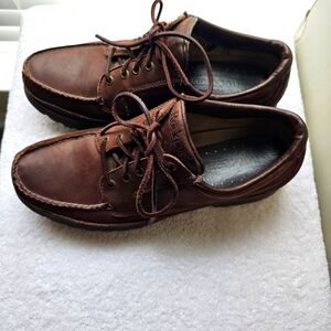 Rockport Vibrant Goreflex Leather Lace up Mens Shoes. Size 11 EUC